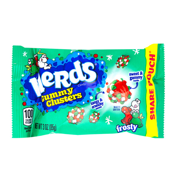 Nerds Frosty Christmas Gummy Clusters - 3oz [BB 06/03/26]
