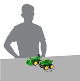 Tomy : John Deere 6 Inch Sandbox Toy Set with Toy Truck and Toy Tractor