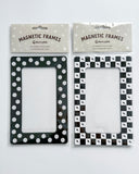 Cherrypick : Magnetic Photo Frames (2-Pack) - Checkered Bolts