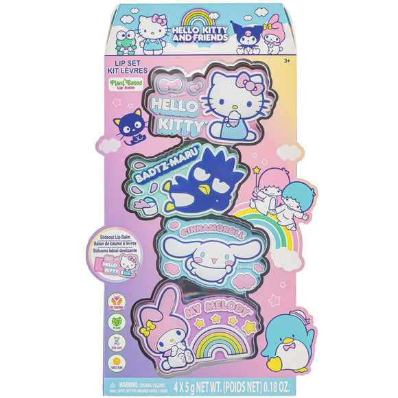 Townley Girl : Hello Kitty Slideout Lip Balm, 4 Count