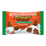 Reese's : Peanut Butter Mini Christmas Trees (unwrapped) King Size 2.2oz (USA Import) [BB 07/2027]