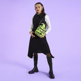 Loungefly : The Nightmare Before Christmas Oogie Boogie Glow Crossbuddies® Cosplay Crossbody Bag with Coin Bag
