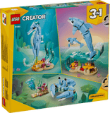 Lego : Creator 3-in-1 Sea Animals: Beautiful Dolphins