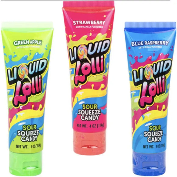 Koko's Confectionery & Novelty Liquid Lolli Sour Squeeze Candy
4 oz