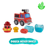 MGA : DohKins - Fire Truck & Firefighter - Dough Never Dries