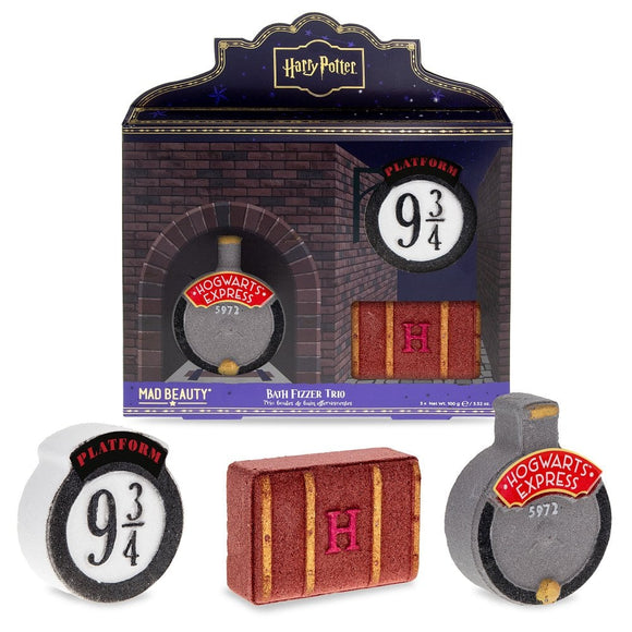 (PRE-ORDER) Mad Beauty : Warner Brothers - Harry Potter - Bath Fizzer Trio