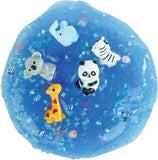 Crazy Aaron’s : Slime Charmers - Zoolandia - Sweet Sap Scent Clear Slime With Sparkle 8.2 oz