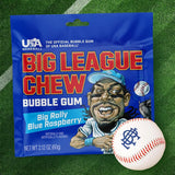 Big League Chew : Big Rally Blue Raspberry Bubble Gum