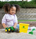 John Deere Sandbox Toy Set with Tractor, Bucket and Shovel