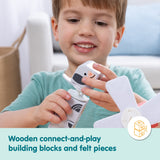 Melissa & Doug : Blockables™ Farm Friends Play Set