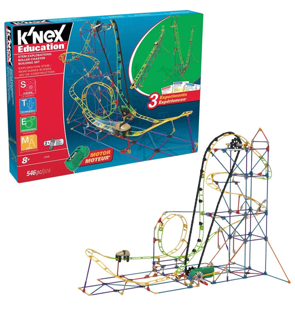 K'NEX : Education STEM Explorations Roller Coaster Building Set - 546 Pieces