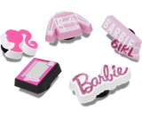 Crocs : Barbie Pink 5 Pack Jibbitz™ Charms