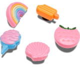Crocs : Pastel Pool Party 5 Pack Jibbitz™ Charms