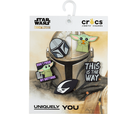 Crocs : Disney's Star Wars The Mandalorian 5 Pack Jibbitz™ Charms