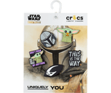 Crocs : Disney's Star Wars The Mandalorian 5 Pack Jibbitz™ Charms