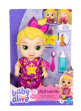 Baby Alive Lil Dreamer LaLa GooGoo Blonde Hair Baby Doll Sleepover Toy for Girls & Boys 3+