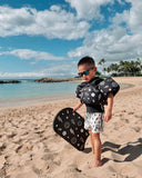 (PRE-ORDER) Cherrypick Summer : Little Swimmer Floatie - Toddler & Kids Swim Vest Floaties - Monochrome Smiley