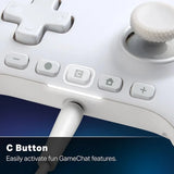 PowerA : Advantage Wired Controller for Nintendo Switch 2 with Lumectra - White