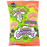 Warheads : Sour Clouds - Peach 4.5oz Swedish Style Foam Gummies [BB 05/2027]