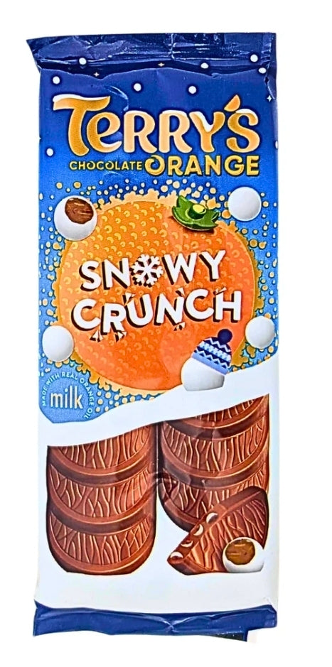 Terry's Chocolate Orange : Snowy Crunch (UK Imported) - 90g [BB 10/28/26]