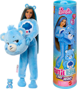 Barbie : Cutie Reveal X Care Bears - Doll and Accessories - Care Bear Costume & More - Series 1 (Assorted)
