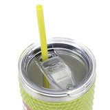 The Grinch Character Wreath Green 20 Oz Stainless Steel Spiked Tumbler