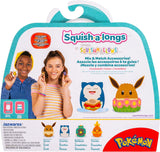Squishmallows : Squish-a-longs Pokemon 4 Pack