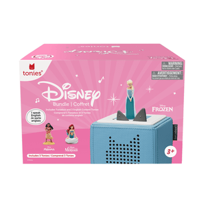 (PRE-ORDER) Tonies : Disney Toniebox Audio Player Bundle with Elsa, Moana, and Mirabel