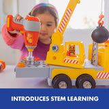 Educational Insights : Design & Drill® Bolt Buddies® Crane - Ages 3+