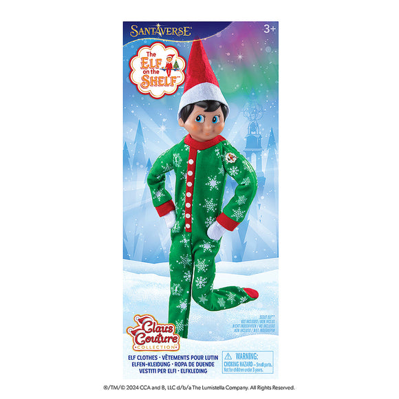 Elf On The Shelf : Claus Couture Collection® Snowflake Snuggle PJs