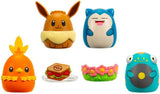Squishmallows : Squish-a-longs Pokemon 4 Pack