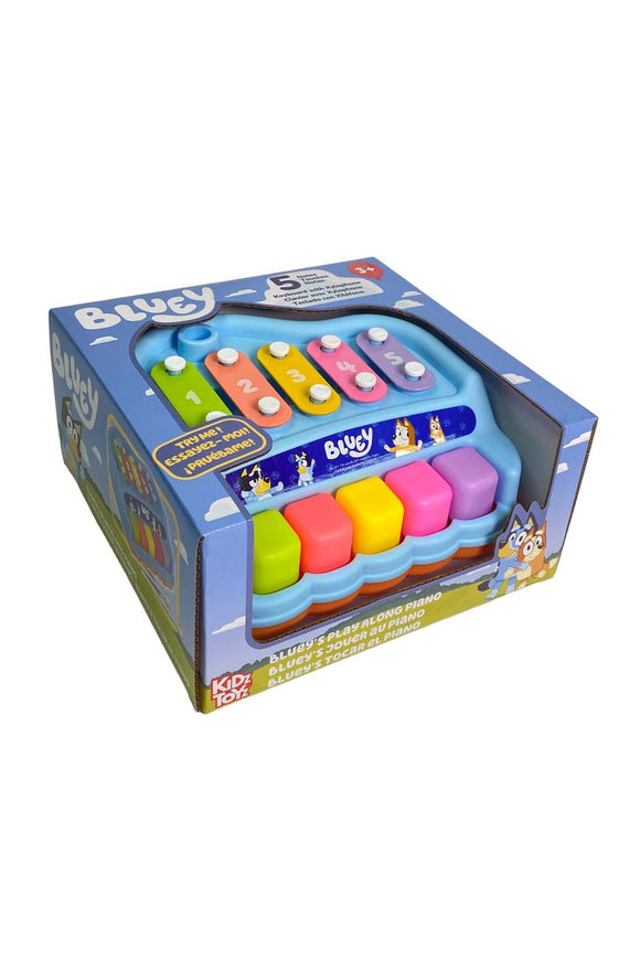 Kidz Toyz : Bluey™ Play Along Piano / Xylophone