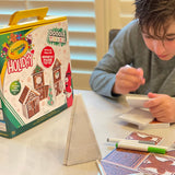 Crayola : Holiday Gingerbread Doodle Tiles & Magnetic Building Tiles - 25 Pcs