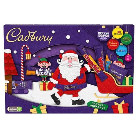 Cadbury : Chocolate Selection Box 125g (Imported from the UK) [BB 03/31/26]