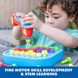 Educational Insights : Design & Drill® Bolt-It Bucket™ - Ages 3+
