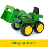 John Deere Sandbox Toy Set with Tractor, Bucket and Shovel