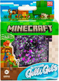 Minecraft x SlimyGloop Gelli Gels Glitter Series - Squishy Stress Cube (Assorted Styles)