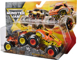 Monster Jam, 1:64 Scale Die-Cast Monster Trucks 2-Pack (Assorted)