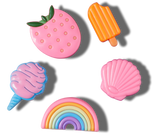 Crocs : Pastel Pool Party 5 Pack Jibbitz™ Charms