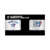 (PRE-ORDER) Toronto Blue Jays 50th Season : Limited Run - Two-Piece 11oz. Coffee Mug Set