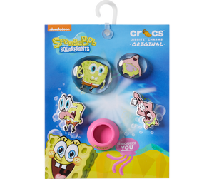 Crocs : SpongeBob 5 Pack Jibbitz™ Charms