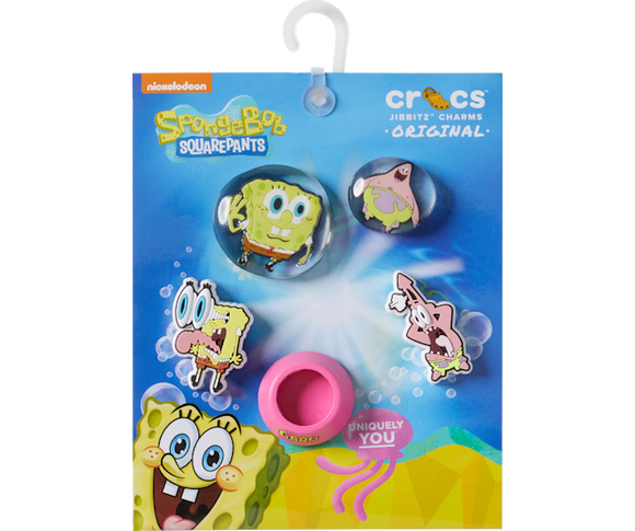 Crocs : SpongeBob 5 Pack Jibbitz™ Charms