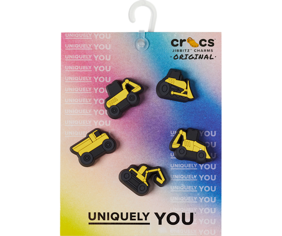 Crocs : Mini Construction Vehicles 5 Pack Jibbitz™ Charms