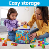 Fisher-Price : Mega Bloks - ABC Building Bag With Storage (30 Pieces) For Toddler