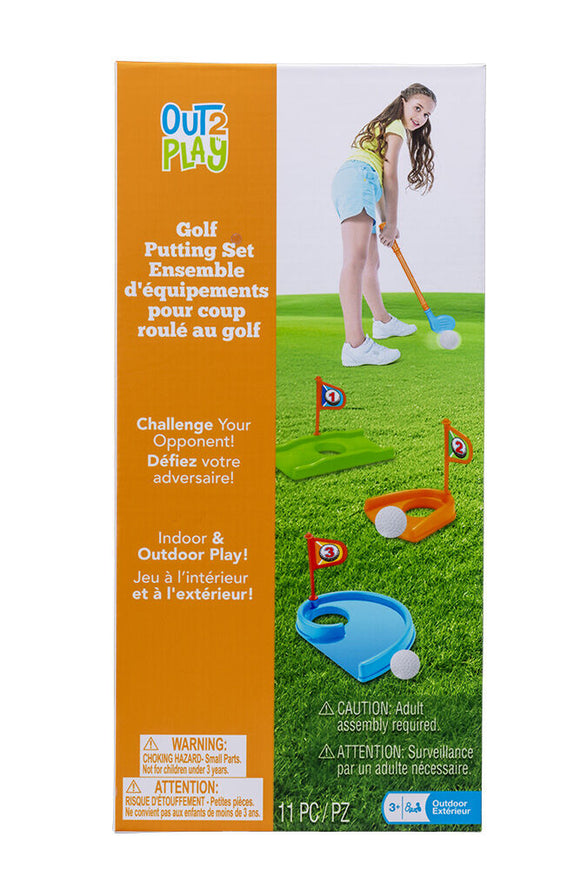 Alex : Out 2 Play 11 Piece Golf Putting Set