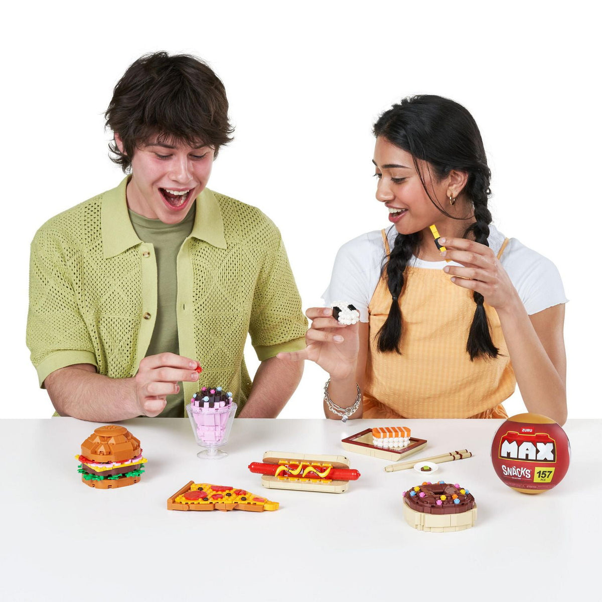 Zuru : Max Build Premium : Snacks Building Bricks (Assorted) – Colossal ...