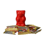 Haribo Goldbears : Christmas Gummy Candy Tin 4oz with 10 Mini Bags [BB 05/26]