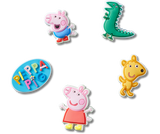 Crocs : Peppa Pig 5 Pack Jibbitz™ Charms