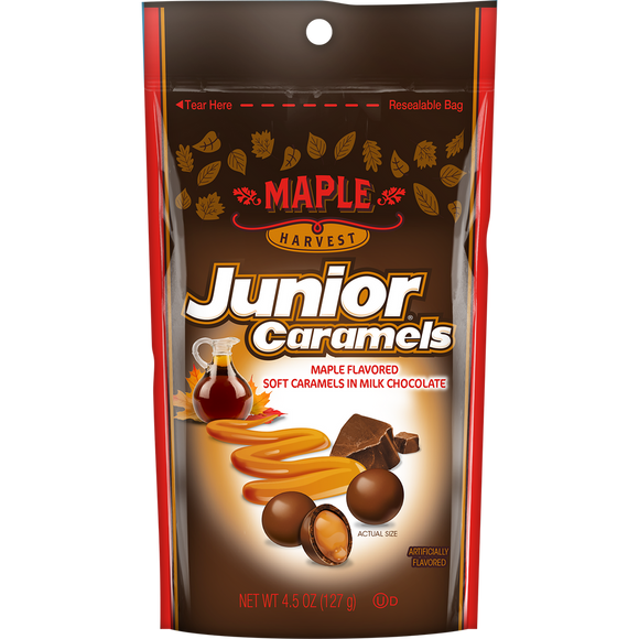 Tootsie : Junior Caramels - Maple Harvest 4.5oz