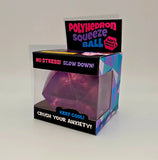 Polyhedron 20 Sided Squeeze Ball (Assorted Styles)